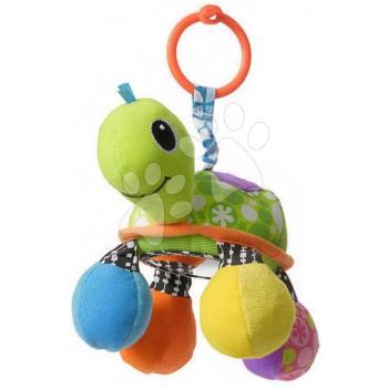 Felfüggeszthető teknős tükörrel Turtle Mirror Pal Green Infantino babakocsira vagy autósülésre 0 hó-tól kép