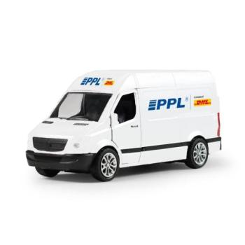 Fém autó PPL nyitható ajtókkal 12 cm kép