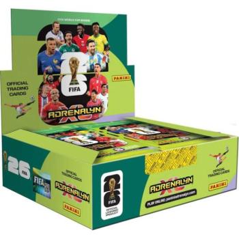 FIFA WORLD CUP 2026 - ADRENALYN - kártyák - DOBOZ (24 db) kép