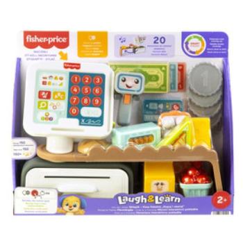 Fisher-Price kacagj és fejlődj pénztárgép kép