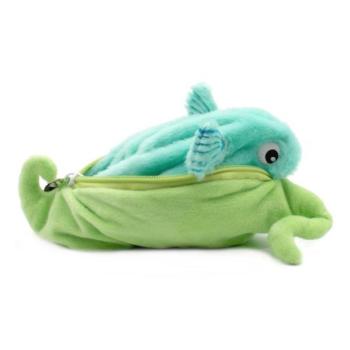FLIPETZ 2 az 1-ben Plüss hal / borsó - Bubblet kép