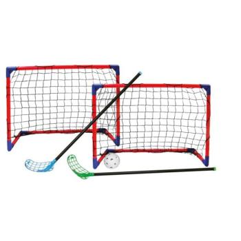Floorball CROSS készlet, 2 bot 2 kapu kép