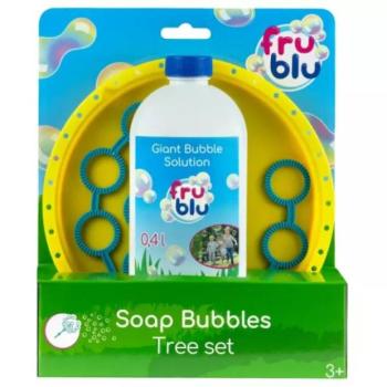 FruBlu - Bokor buborékfújó szett 0,4 liter folyadékkal kép