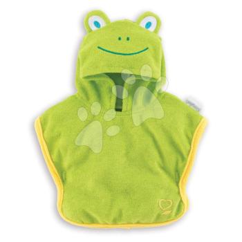 Fürdőköpeny Bathrobe Frog Mon Grand Poupon Corolle 36 cm játékbabának 24 hó-tól kép