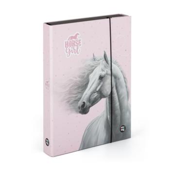 Füzetbox A4 Jumbo Romantikus ló Horse Girl kép