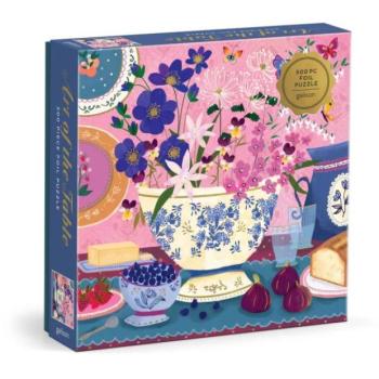 Galison Fóliás puzzle Joy Laforme Asztali művészet 500 darabos kép