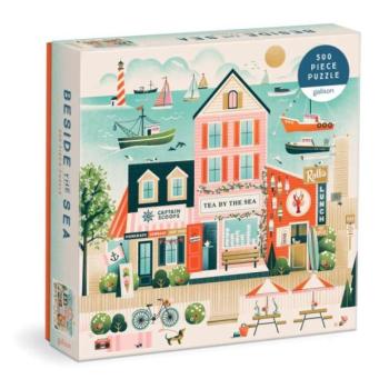 Galison Puzzle Bistro a tengerparton 500 darabos kép