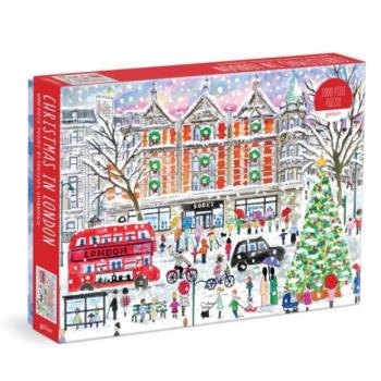 Galison Puzzle Karácsony Londonban 1000 darabos kép