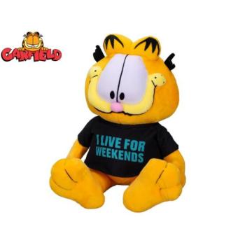Garfield - "A hétvégékért élek" 24cm plüss ülő kép