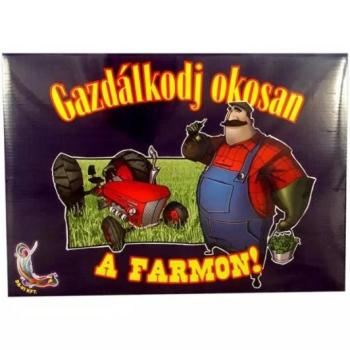 Gazdálkodj okosan - A farmon! társasjáték kép