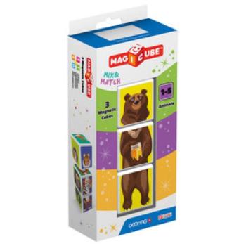 Geomag Magicube Mix amp;Match Állatok 3 db kép