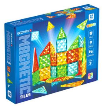 Geomag Mágneses Építőlapok - Drágakő szett (32 db) kép