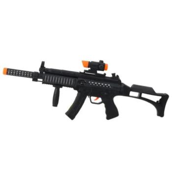 Géppisztoly 44 cm elemmel, fénnyel és hanggal, kiegészítőkkel