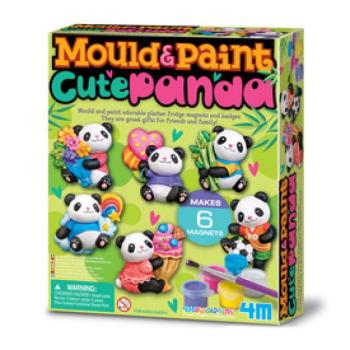Gipszkiöntő-Cuki panda mágnesek kép