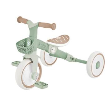 Globber gyerek háromkerekű futóbicikli - Learning Trike 2in1 PLUS Ecologic Pisztácia kép