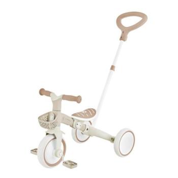 Globber gyerek háromkerekű futóbicikli - Learning Trike 3in1 PLUS Ecologic Coconut kép