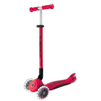 Globber gyerek összecsukható roller Elite Lights New Red kép