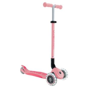 Globber gyerek összecsukható roller Elite Lights Pasztell Rózsaszín kép
