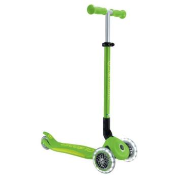 Globber gyerek összecsukható roller - Primo Foldable Plus Lights Apple Green kép