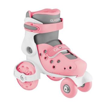 Globber Gyermek görkorcsolya GO QUAD Méret: 26-29 Pasztell rózsaszín kép