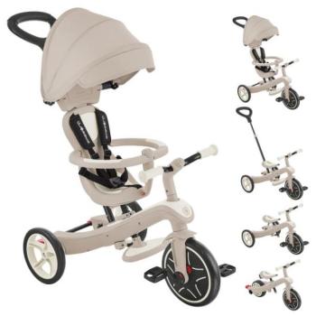 Globber tricikli Explorer Trike 4in1 Ecologic Coconut kép