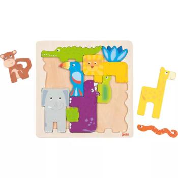 Goki Puzzle Szafari kép
