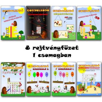 Gondolkodó - Rejtvényfüzetek 7 éves kortól kép