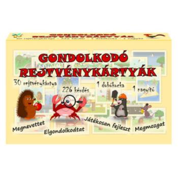 Gondolkodó rejtvénykártyák kép