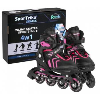 Görkorcsolya SportTrike 4in1 rózsaszín 29-33 kép