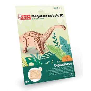 GRAINE CREATIVE 3D Puzzle Diplodocus 38db kép
