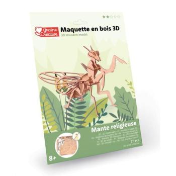 GRAINE CREATIVE 3D Puzzle Imádkozó sáska 27db