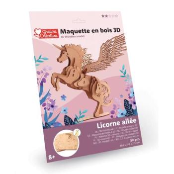 GRAINE CREATIVE Fa 3D modell Egyszarvú kép