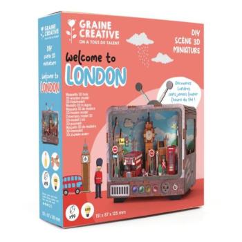 GRAINE CREATIVE Fa 3D modell TV London kép