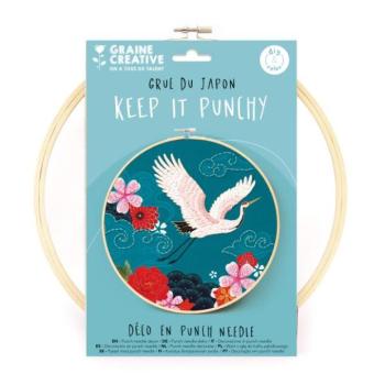 GRAINE CREATIVE Punch needle készlet Daru kép