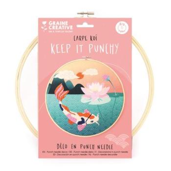 GRAINE CREATIVE Punch needle készlet Hal kép
