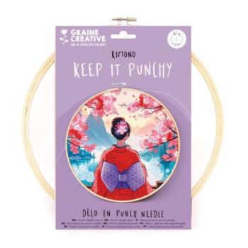 GRAINE CREATIVE Punch needle készlet Kimono