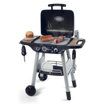 Grill Barbecue Smoby mechanikus funkciókkal és hanggal 18 kiegészítővel 73 cm magas kép