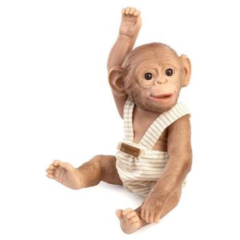Guca 10305-1 REBORN MAJMÓC – realisztikus majmócbaba teljes vinil testtel – 25 cm kép