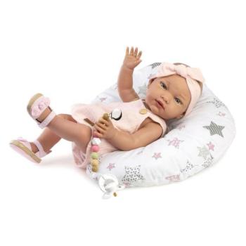 Guca 821 NEW BORN KISLÁNY - élethű baba teljes vinil testtel - 42 cm kép