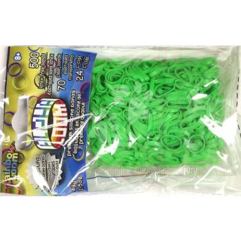 Gumik Alpha Bands Rainbow Loom 500 drb lime zöld 6 évtől kép