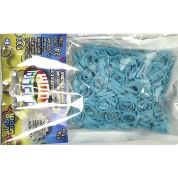 Gumik Alpha Bands Rainbow Loom 500 drb türkíz 6 évtől kép