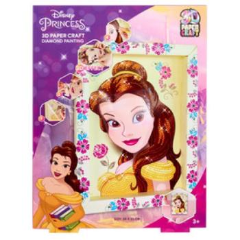 Gyémántfestős kép kerettel, Disney hercegők, 2 féle kép
