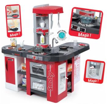 Gyerek játékkonyha elektronikus Tefal Studio XXL Smoby 311025 piros kép