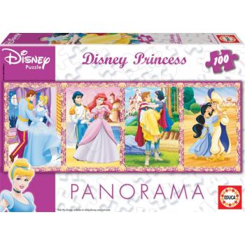 Gyerek puzzle Panoráma Hercegnők Educa 100 db 13500 színes kép