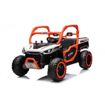 Gyermek elektromos autó Farmer Truck UTV Racing 4x4 24V fehér kép