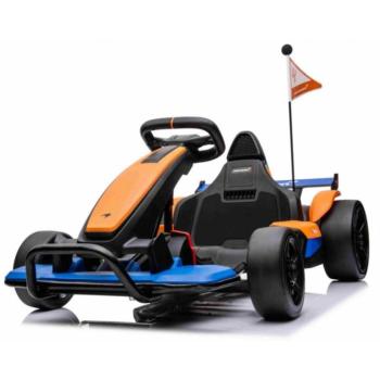 Gyermek elektromos gokart McLaren Drift narancssárga kép