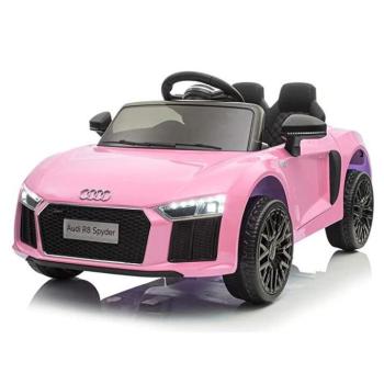 Gyermek elektromos kisautó Audi R8 Spyder rózsaszín kép