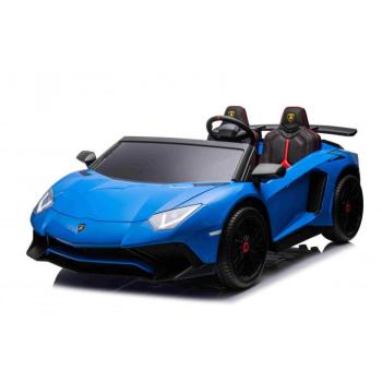 Gyermek elektromos kisautó Lamborghini Aventador SV kék kép