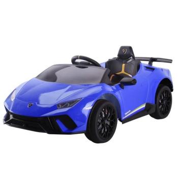 Gyermek elektromos kisautó Lamborghini Huracan 4x4 kék kép