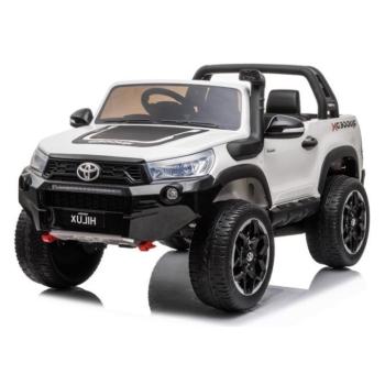 Gyermek elektromos kisautó Toyota Hilux 4x4 fehér kép